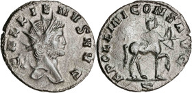 (267-268 d.C.). Galieno. Antoniniano. (Spink 10177) (S. 72) (RIC. 163). 3,21 g. MBC+.