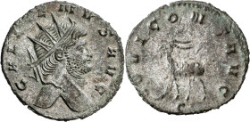 (267-268 d.C.). Galieno. Antoniniano. (Spink 10235) (S. 342) (RIC. 207). 2,87 g. EBC/EBC-.