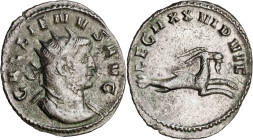 (260-261 d.C.). Galieno. Antoniniano. (Spink 10273) (S. 542a) (RIC. 362). 2,71 g. MBC/MBC+.