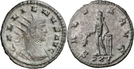 (267 d.C.). Galieno. Antoniniano. (Spink 10346) (S. 927a) (RIC. 610). 3,03 g. MBC+.