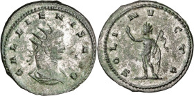 (265 d.C.). Galieno. Antoniniano. (Spink 10364) (S. 987) (RIC. 658). 3,94 g. MBC+.