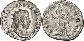 (257-258 d.C.). Galieno. Antoniniano. (Spink 10392) (S. 1162) (RIC. 175). Grieta. 3,94 g. EBC-.
