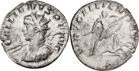 (262-263 d.C). Galieno. Antoniniano. (Spink 10400 var) (S. 1208) (RIC. 54). 3,62 g. MBC+/MBC.