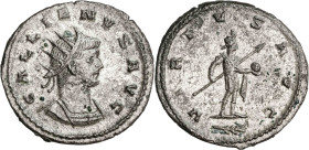 (265 d.C.). Galieno. Antoniniano. (Spink 10406) (S. 1258) (RIC. 670). 3,89 g. EBC-.