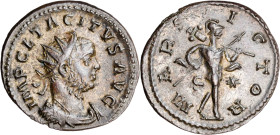 (275-276 d.C.). Tácito. Antoniniano. (Spink 11783 var) (Co. 57) (RIC. 30). 3,77 g. EBC-.