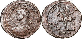 (277-278 d.C.). Probo. Antoniniano. (Spink 11955 var) (Co. falta) (RIC. 160). 4,14 g. MBC-/MBC.