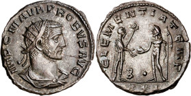 (280-281 d.C.). Probo. Antoniniano. (Spink 11960) (Co. 87) (RIC. 921). Grieta radial. 3,74 g. (EBC).