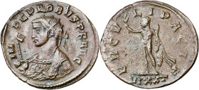 (278 d.C.). Probo. Antoniniano. (Spink 11984 var) (Co. 279) (RIC. 375). 3,94 g. MBC.