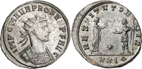 (280-281 d.C.). Probo. Antoniniano. (Spink 12021 var) (Co. 509 var) (RIC. 731). 3,13 g. MBC+.