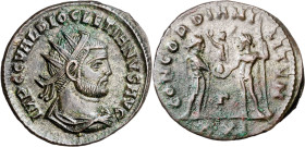 (293-294 d.C.). Diocleciano. Antoniniano. (Spink 12635) (Co. 33) (RIC. 306). 3,24 g. EBC-/MBC.