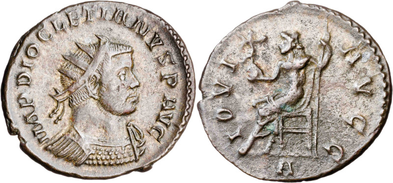 (292-293 d.C.). Diocleciano. Antoniniano. (Spink 12658 var) (Co. 171 var) (RIC. ...