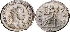 (292-293 d.C.). Diocleciano. Antoniniano. (Spink 12658 var) (Co. 171 var) (RIC. 33). 3,67 g. MBC.