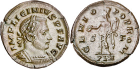 (313-314 d.C.). Licinio padre. Londinium. Follis. (Spink 15184) (Co. 49) (RIC. 3). 3,60 g. EBC/EBC-.