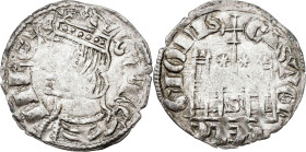 Sancho IV (1284-1295). Sevilla. Cornado. (AB. 301.2). 0,90 g. MBC+.