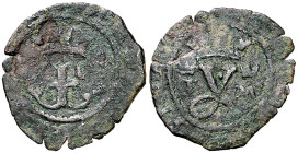Reyes Católicos. Toledo. 1 blanca. (AC. 53). Ex Colección Isabel de Trastámara 13/12/2018, nº 1173. Rara. 0,76 g. BC+.