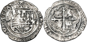 s/d. Felipe II. México. O. 1 real. (AC. 224). 3,05 g. BC+.
