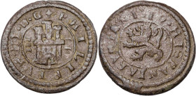 1619. Felipe III. Segovia. 2 maravedís. (AC. 194). 1,78 g. MBC-.