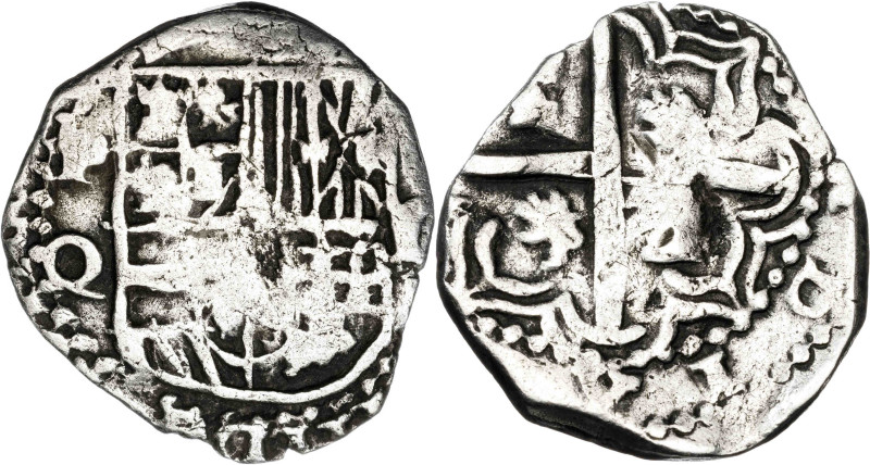 s/d (1612-1616). Felipe III. Potosí. Q. 1 real. (AC. 503). 3,17 g. MBC-.