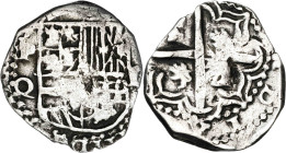 s/d (1612-1616). Felipe III. Potosí. Q. 1 real. (AC. 503). 3,17 g. MBC-.