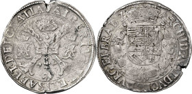 s/d. Alberto e Isabel. Amberes. 1 patagón. (Vti. 346) (Vanhoudt 619.AN). 28,06 g. MBC.