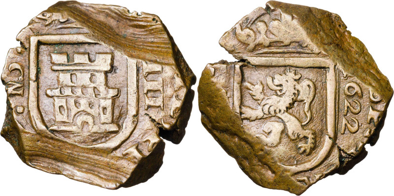 (1)622. Felipe IV. (Madrid). 8 maravedís. (AC. 346). 9,42 g. MBC.