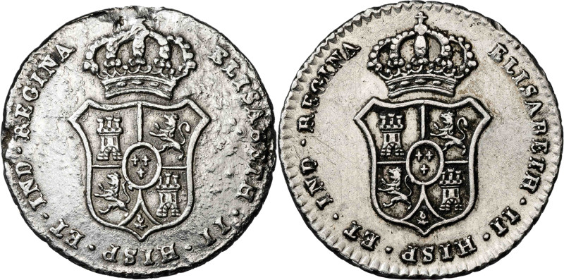 1833. Isabell II. Madrid. Proclamación. Módulo 1 real. (Ha.23) (V. 751) (V.Q. 13...