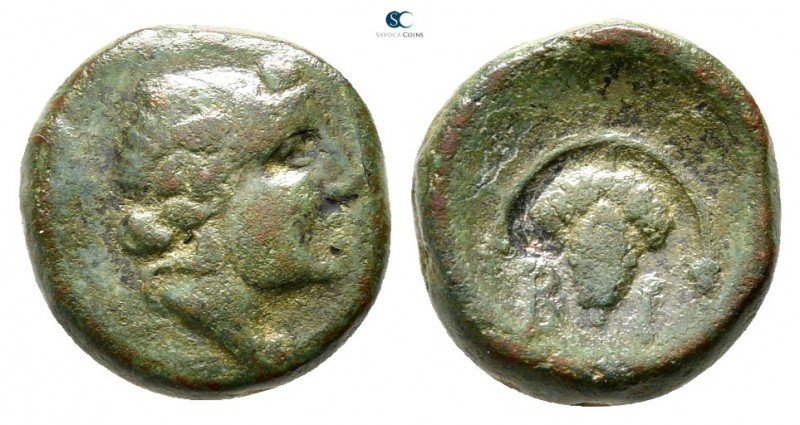 Thrace. Bisanthe circa 300-200 BC. 
Bronze Æ

13 mm., 2,39 g.



very fin...