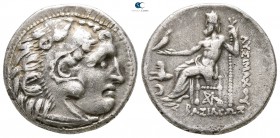 Kings of Thrace. Kolophon. Lysimachos 305-281 BC. Drachm AR
