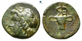 Kings of Thrace. Uncertain mint or Kypsela. Philetas or Philemon circa 355-325 BC. Bronze Æ
