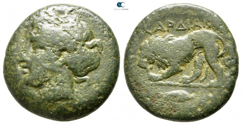 The Thracian Chersonese. Cardia 350-309 BC. 
Bronze Æ

20 mm., 7,45 g.


...