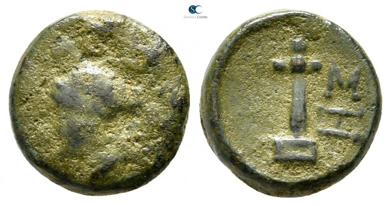 The Thracian Chersonese. Sestos circa 300 BC. 
Bronze Æ

10 mm., 1,28 g.

...