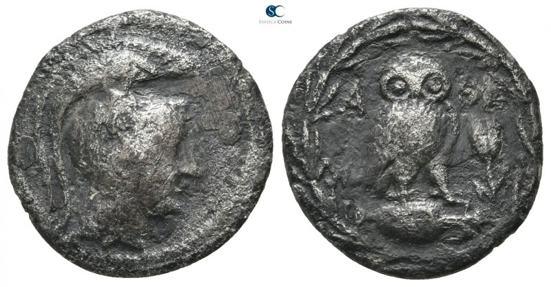 Attica. Athens circa 150-49 BC. 
Drachm AR

17 mm., 3,43 g.



very fine
