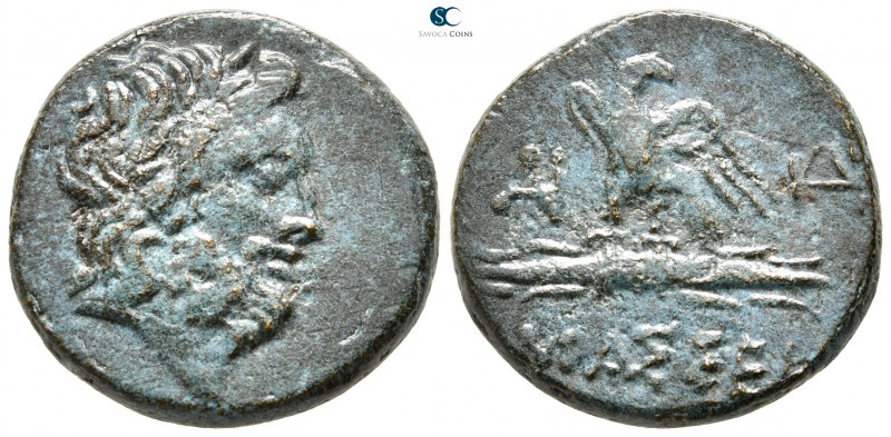 Pontos. Amaseia . Time of Mithradates VI Eupator circa 85-65 BC. 
Bronze Æ

2...