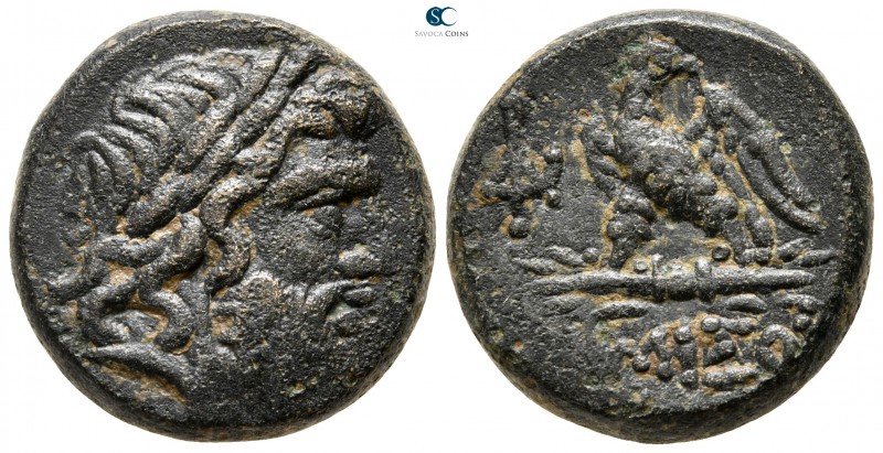 Pontos. Amisos circa 85-65 BC. 
Bronze Æ

19 mm., 8,79 g.



very fine