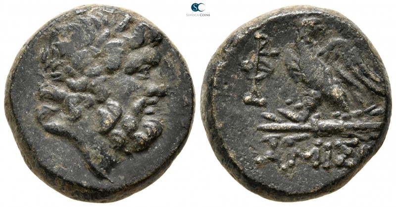 Pontos. Amisos circa 85-65 BC. 
Bronze Æ

20 mm., 8,38 g.



very fine