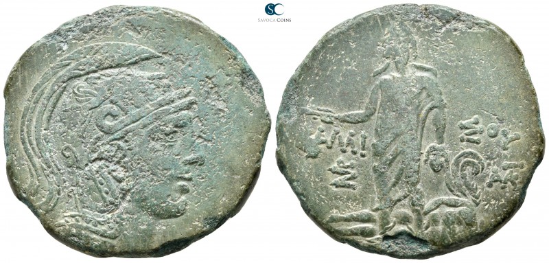 Pontos. Amisos circa 85-65 BC. 
Bronze Æ

 mm., 14,36 g.



nearly very f...