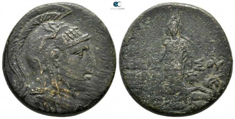 Pontos. Amisos circa 85-65 BC. 
Bronze Æ

29 mm., 18,42 g.



nearly very...