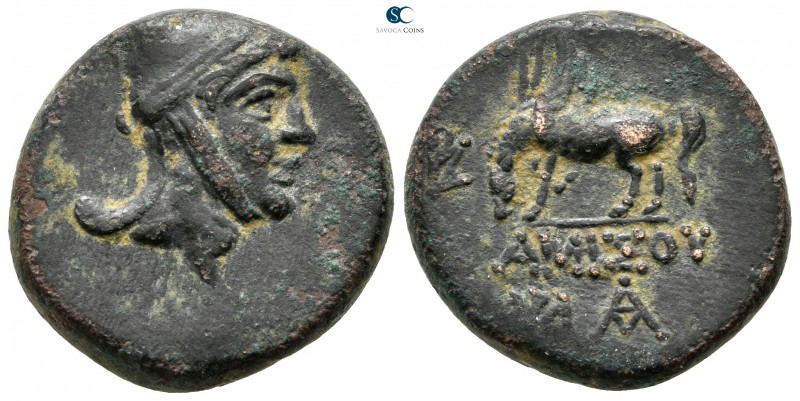 Pontos. Amisos circa 85-65 BC. 
Bronze Æ

23 mm., 11,77 g.



very fine