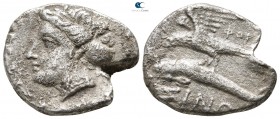 Paphlagonia. Sinope circa 330 BC. Drachm AR