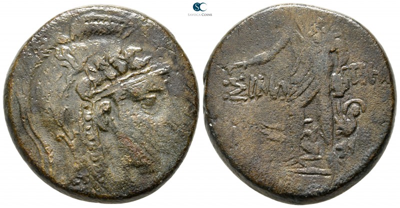 Paphlagonia. Sinope circa 85-65 BC. 
Bronze Æ

28 mm., 19,03 g.



nearly...