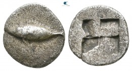 Mysia. Kyzikos circa 600-550 BC. Hemiobol AR
