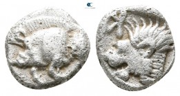Mysia. Kyzikos circa 450-400 BC. Obol AR