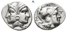 Mysia. Lampsakos circa 390-330 BC. Hemidrachm AR