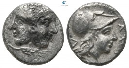 Mysia. Lampsakos circa 390-330 BC. Diobol Æ