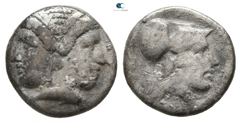 Mysia. Lampsakos circa 350 BC. 
Diobol AR

12 mm., 1,25 g.



very fine