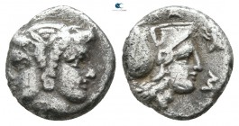 Mysia. Lampsakos 300-200 BC. Diobol AR