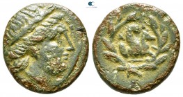 Mysia. Lampsakos circa 200-0 BC. Bronze Æ