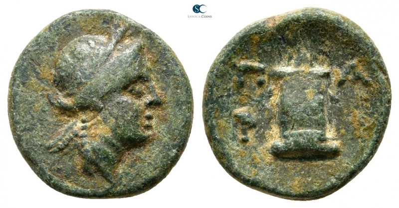 Mysia. Parion 150-50 BC. 
Bronze Æ

13 mm., 1,81 g.



very fine