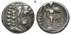 Mysia. Pergamon 310-282 BC. Diobol AR