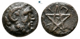 Mysia. Pitane 400-300 BC. Bronze Æ